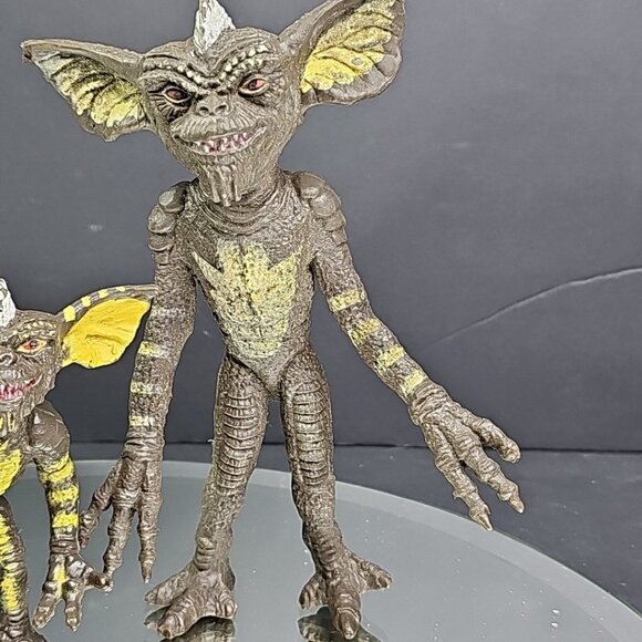 Vintage 1984 Gremlin Spike Poseable Figures 6.5" & 3.75" Warner Bros. JLN Toys - Picture 3 of 9